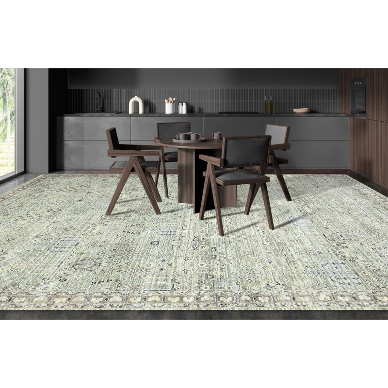 Hand Knotted Oriental Area Rug, Rectangle 9' x 12'