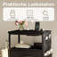 40cm W Metal Bedside Table-1593717522