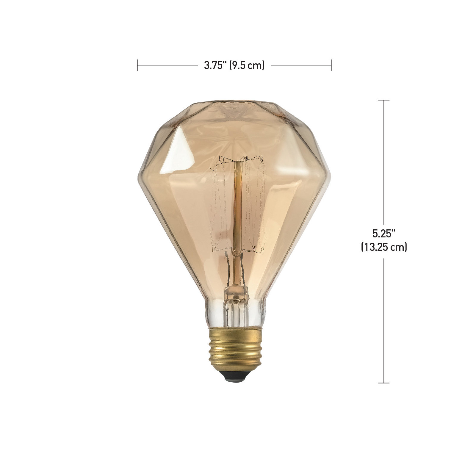 40 Watt Dimmable Amber Bulb
