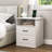 2 Drawers Nightstand With Charging Station-1990709994