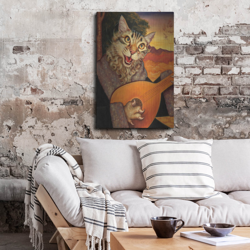  «Minnesinger» par Jane R. Talton, art mural en métal, 24 po x 36 po, H 36 po x l 24 po