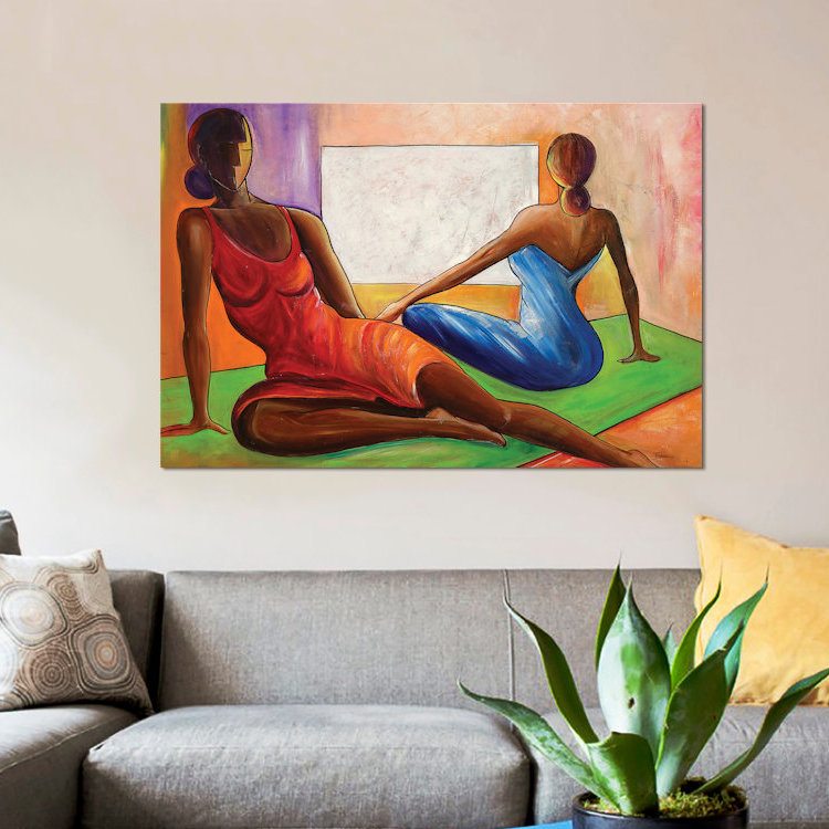 « réflexions », impression sur toile, H 8 po x l 12 po x P 0,75 po, Pas de tapis, Toile tendue