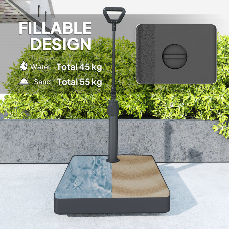 7kg HDPE Umbrella Base