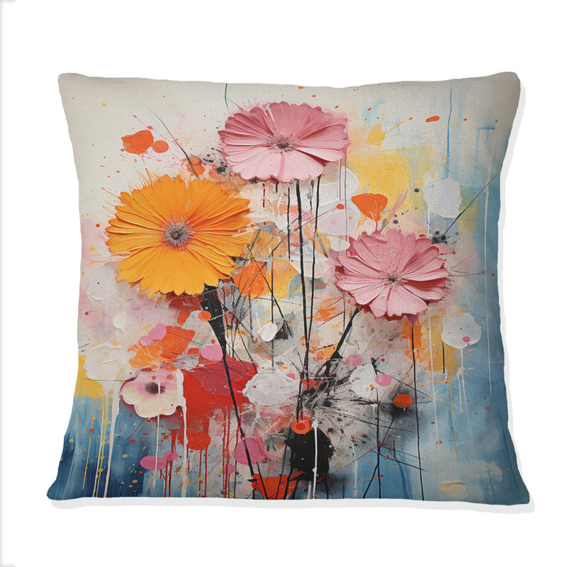 Coussin Collage Kaleidoscope II - Abstract Collages