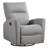 32.3" Wide Modern Comfortable Swivel Manual Recliner Chair-124567224