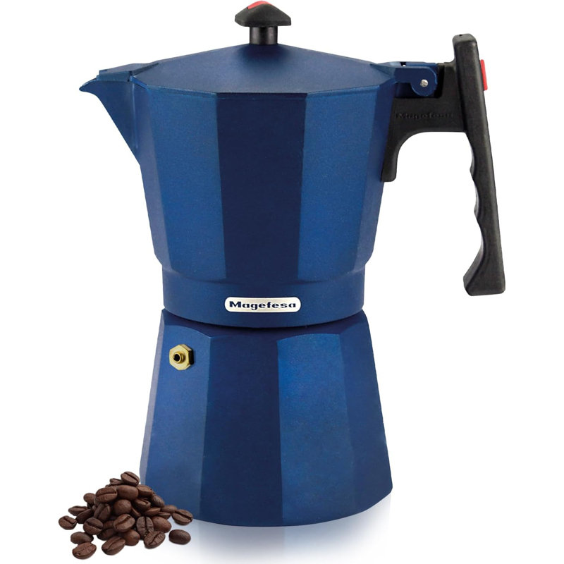 Cafetière bleue Magefesa, Blue, 6 Cups