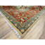 Tapis blanc en laine nouée à la main 10 pi x 14 pi 3 po Heris