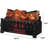 Electric Set Sq Ft Heater Faux  Insert With Infrared Flames For Existing Fireplaces Remote Control Included