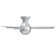 44" Flush Mount Outdoor/Indoor Smart Ceiling Fan with Remote Control, Works With Google Assistant, Amazon Alexa and IOS/Android Mobile APP