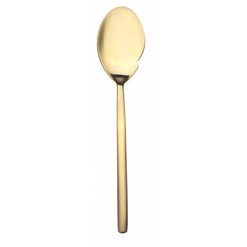 Due Stainless Steel Tasting Spoon, Ice Gold