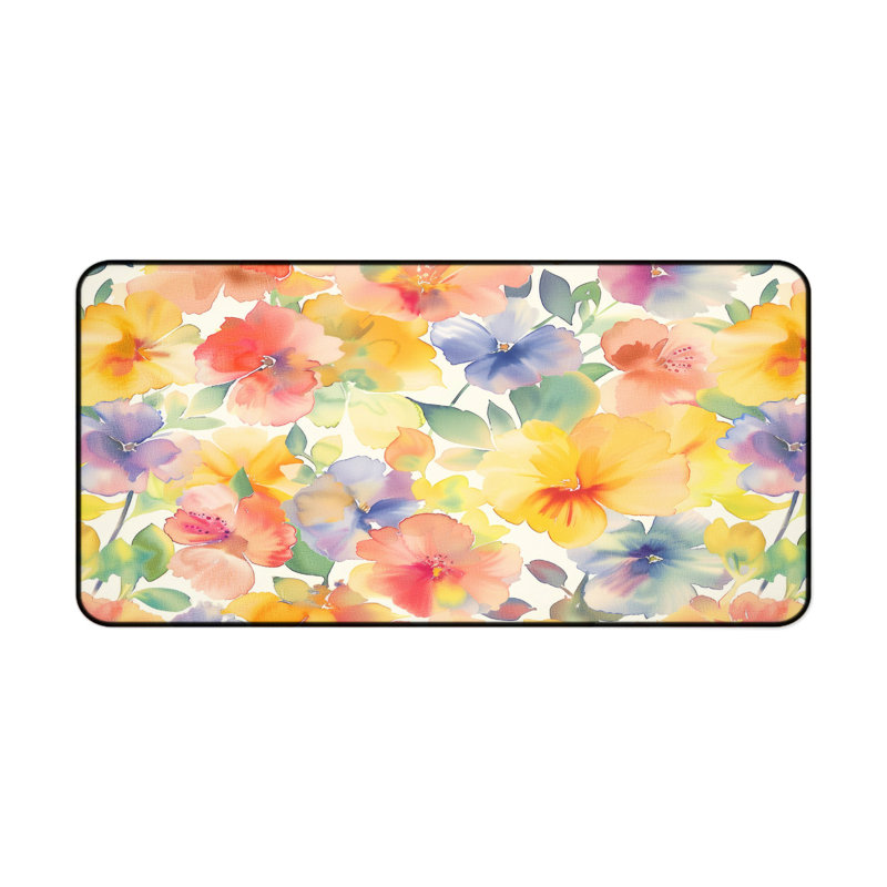 Polyester Desk Pad, 14.4x12.1