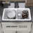 Kitchen Sinks 32" L x 19" W Double Bowl Fireclay Farmhouse Sink Custom Bottom Grid & Strainer Drain