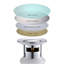 Drain escamotable de lavabo de salle de bain avec trop-plein-69464622