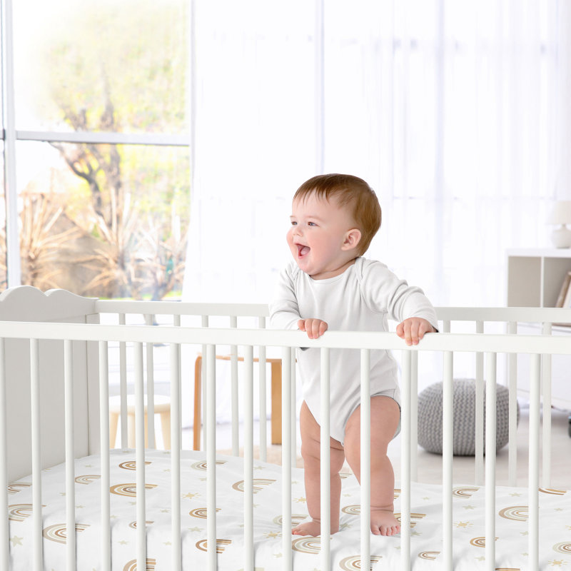 Drap-housse pour lit de bébé Boho