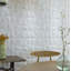 50.04cm x 50.04cm Wood Tile in White