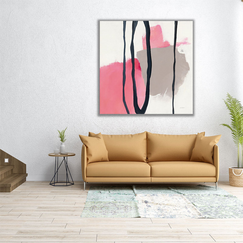 Somersault I - reproduction d'art sur toile, H 20 po x l 20 po