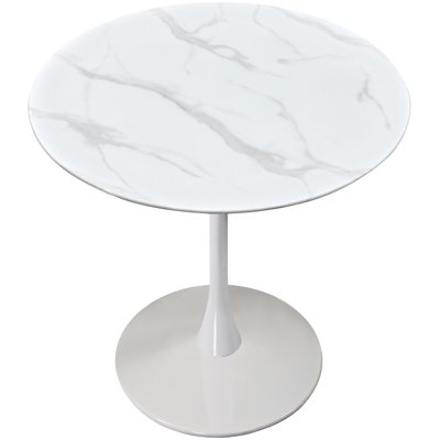 Round Marble Counter height Bar Table