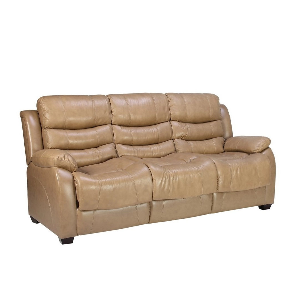 3-Sitzer Sofa Azzaria aus Echtleder