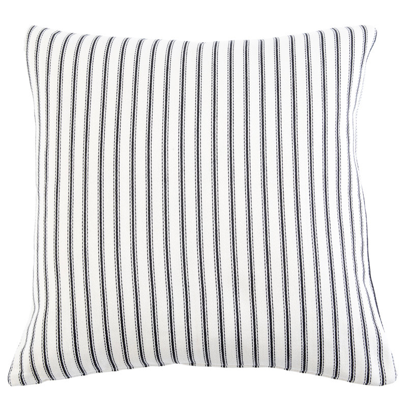 Coussin Ronan, Blanc, H 18 po x l 18 po