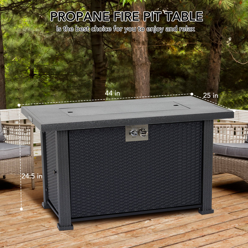 44 po x couvercle du réservoir de propane