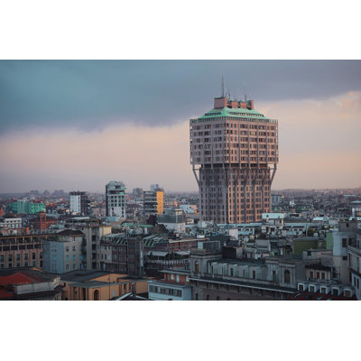 Milan , Velasca Tower - Wrapped Canvas Print