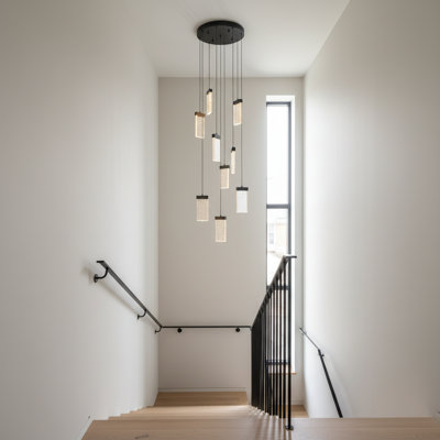 Lustre perceus moderne 9 lumières