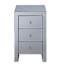Urban 3 Drawer Bedside Table