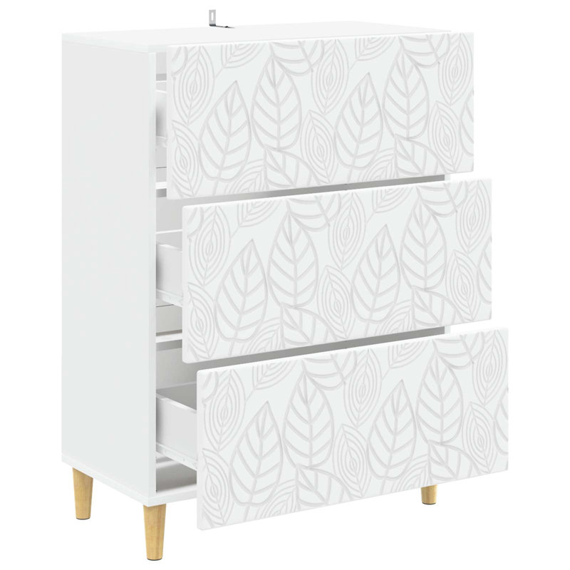 Engineered Wood Rectangle Accent Chest, 90cm H x 66cm W x 34.5cm D