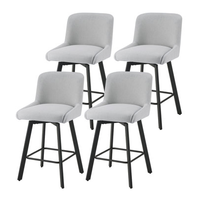 Swivel Counter Height Bar Stools for Kitchen Island