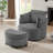 360° Swivel Chair With Ottoman-273972610