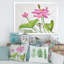 Deux fleurs de lotus roses - Peinture sur toile-60161987-60161996