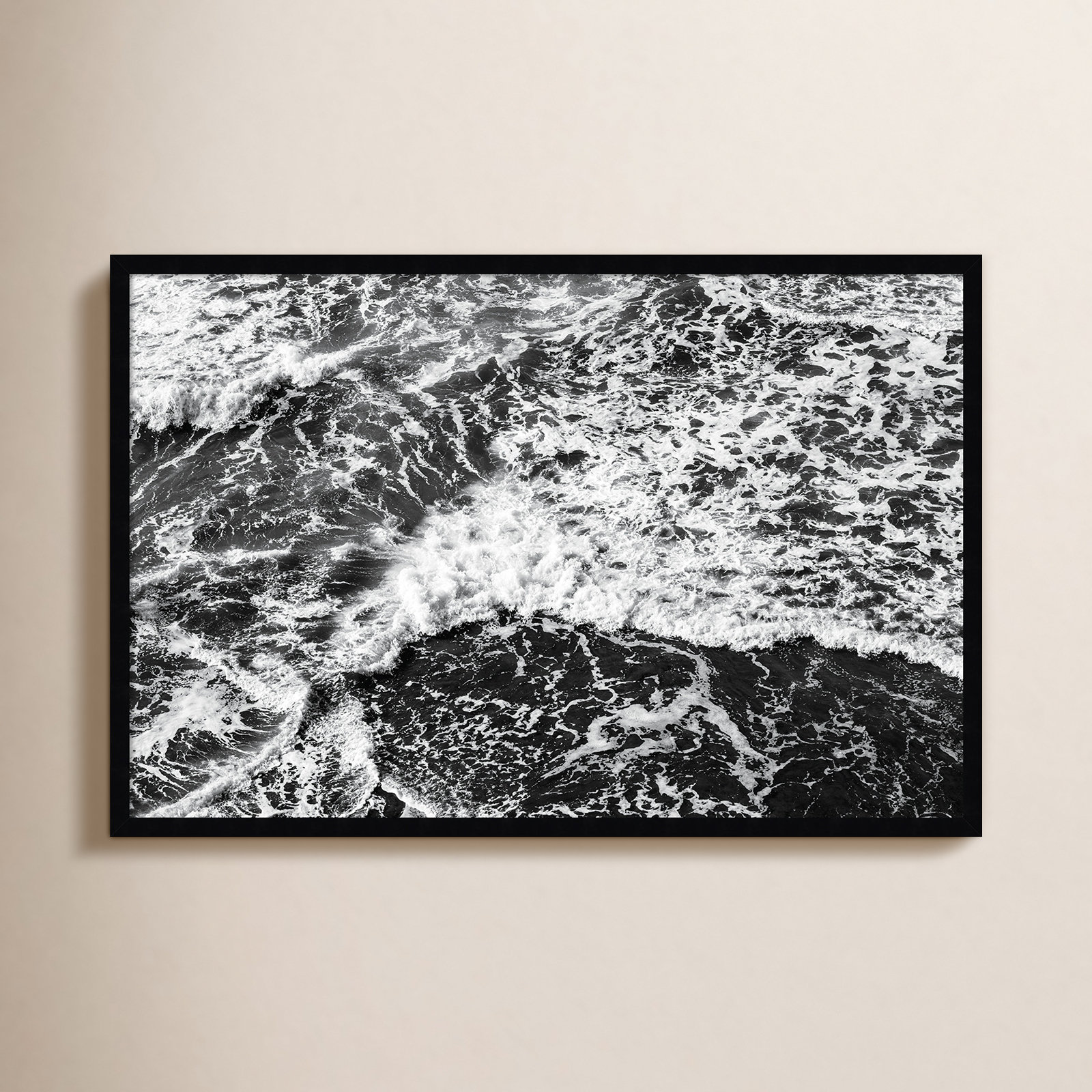 West Coast Vernon by Pete Olsen, Black, 28" H x 41" W