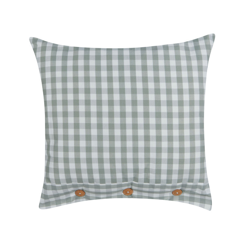Mayaguana Geometric Green Cushion, Square, 45cm H x 45cm W