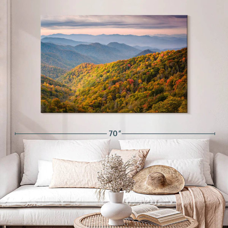 Forêt du parc national du Tennessee, H 34 po x l 51 po