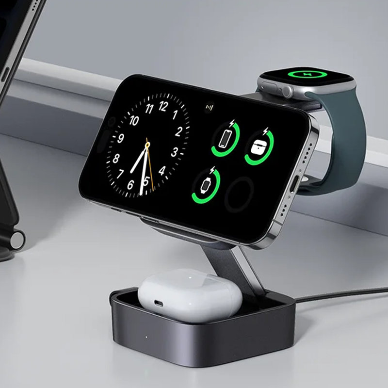 3-in-1 Wireless Fast Charging Wireless Charging Station