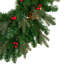 Pre-Lit Mixed Noble Spruce Wreath - 24" - Clear Lights