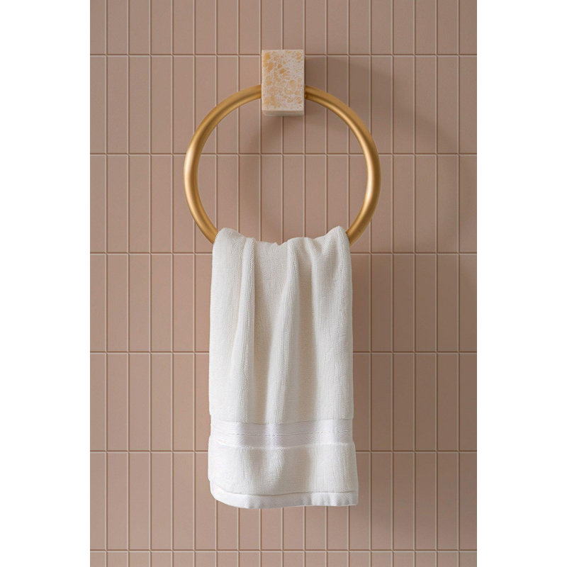 Tall Tiles - Wallpaper, Soft Blush, Faux Grasscloth