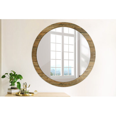Huldar Glass Flat Wall Mirror