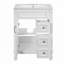 Meuble-lavabo avec lavabo en céramique, armoire avec 2 tiroirs et tablette réglable-35232080