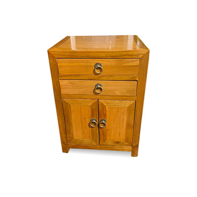 South Shore End Table-Honey Brown