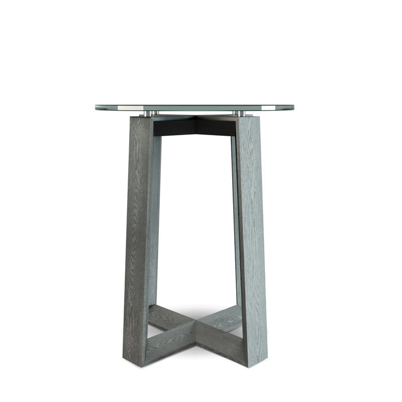 Devdhari End Table, Clear