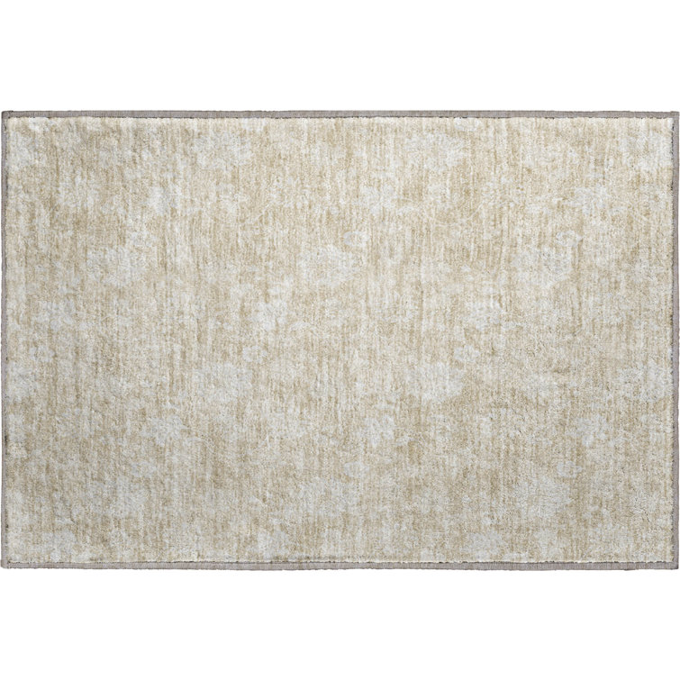 Premium Machine Washable Prisco Beige Rug