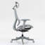 Fauteuil de bureau haut dossier en filet 8366 hp - Gr avec roues silencieuses, filet confortable, pivotant à 360 ° pour un réglage de 3 angles gris, adapté aux étudiants