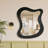 Irregular Wood Framed Wall Mirror Asymmetrical Decorative Wall Mirror-2104696718-2104696717