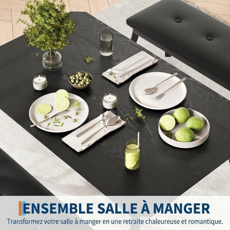 Dining Set, Black, Black, Black, Black
