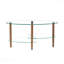 Table basse ovale 3 pièces