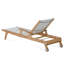 Bayhead Outdoor Teak Chaise Lounge-789717734