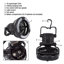 Lanterne de camping portable 2 en 1 à DEL avec ventilateur Wakeman