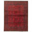 Tapis de zone en laine 5 pi x 6 pi 4 po noué la 2010s one-of-kind-the main esari turque Allaina