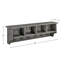 Portemanteau mural 48 po Pomona, gris ardoise-1591776397